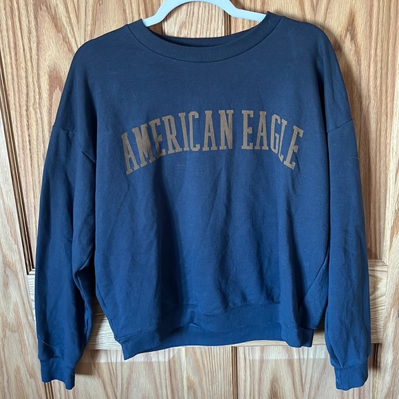 American Eagle Outfitters Tops - Navy American Eagle Crewneck